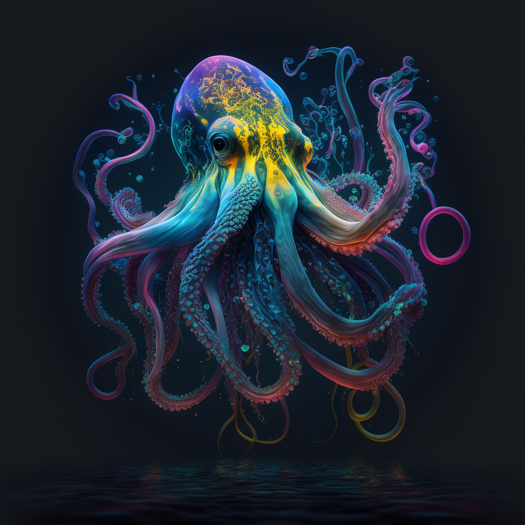 redskywalker777_bioluminescence_underwater_octopus_surrounded_i_ab6d35b4-963a-4030-ae7a-9898a1b51a5d